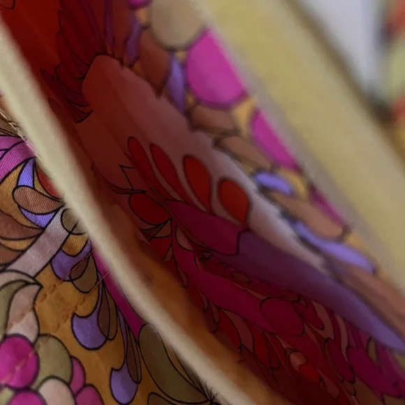 Kate Spade Yellow and Cream Woven Clutch - Picture 6 of 7